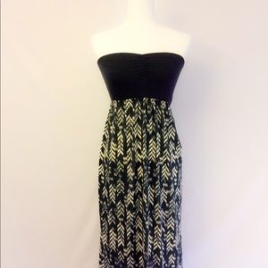 Roxy strapless maxi dress